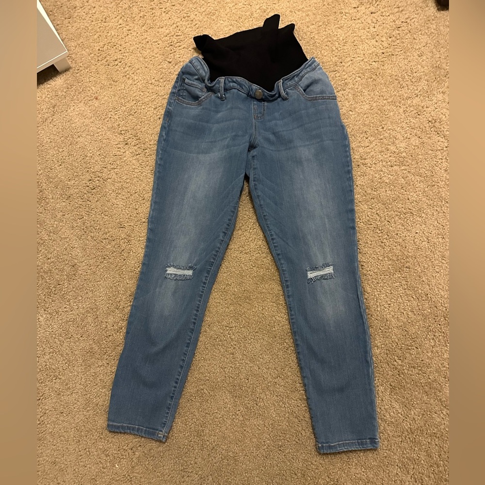 Motherhood Maternity Bounceback Postpartum jeans L